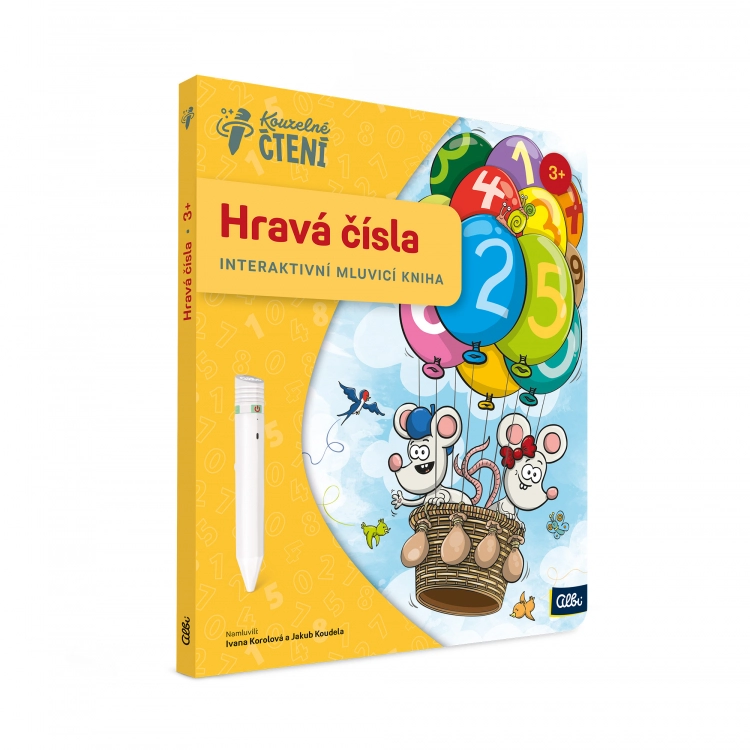 Levně Albi Kouzelné čtení Kniha Hravá čísla