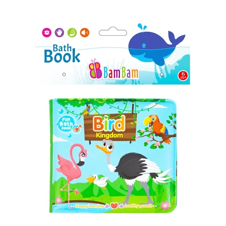 Knížka do koupele – ptáčci