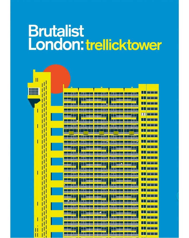 GIBSONS Puzzle Brutalistický věžák, Londýn 500 dílků