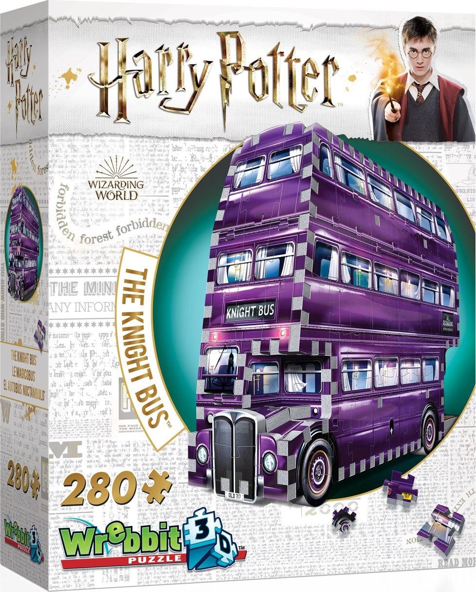 WREBBIT 3D puzzle Harry Potter: Záchranný autobus 280 dílků