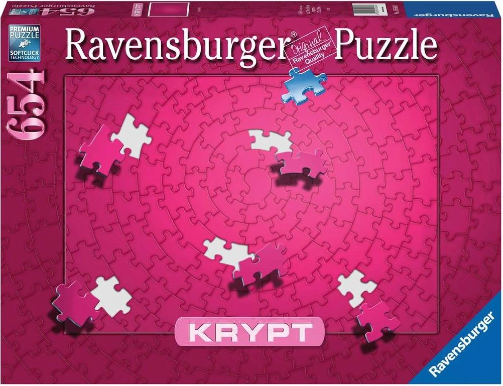 Ravensburger Krypt Pink 654 dílků