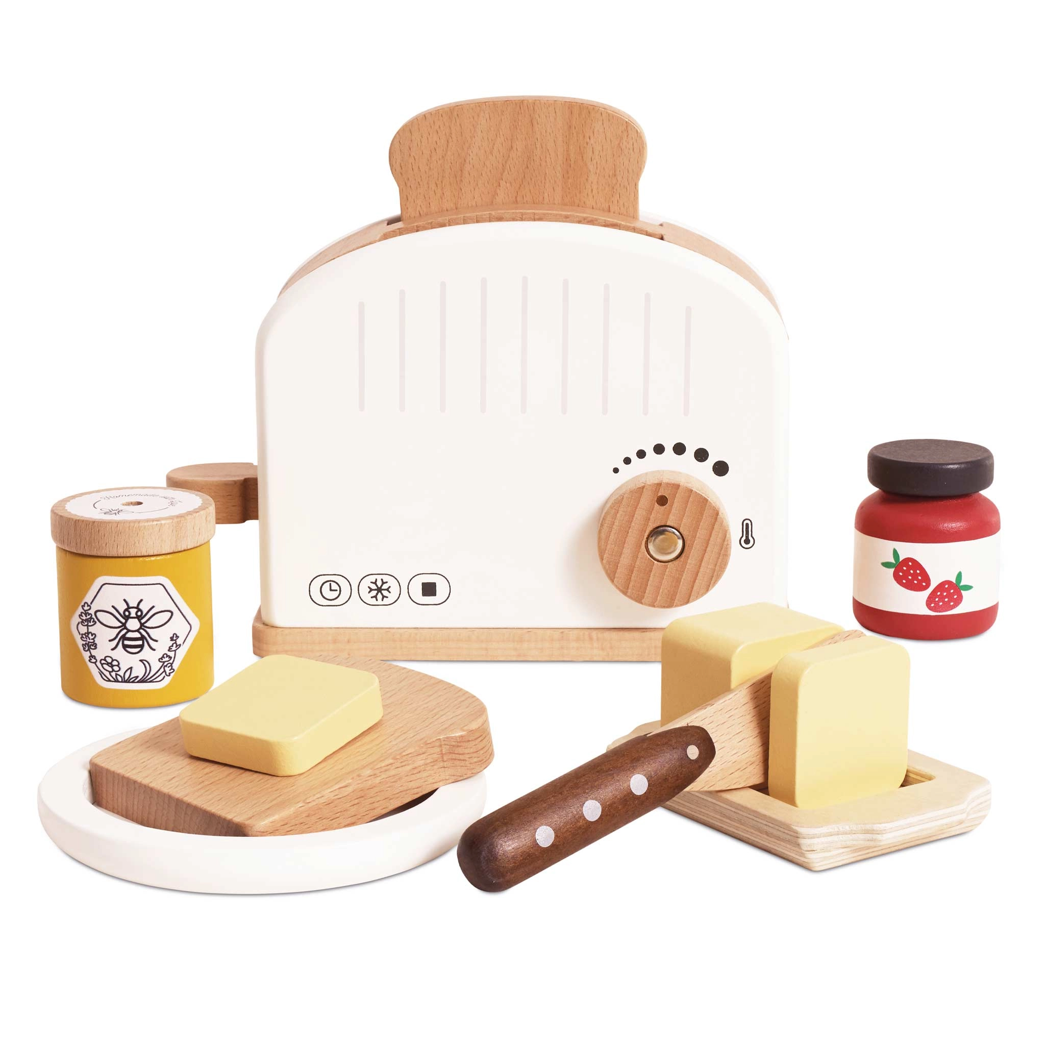 Le Toy Van toaster s příslušenstvím