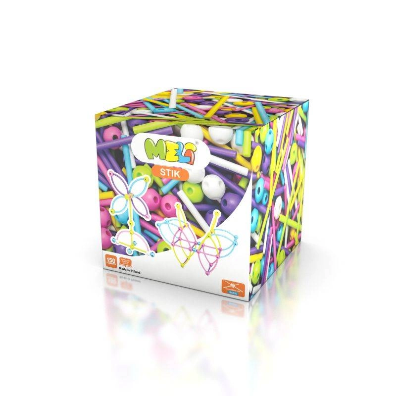 Stavebnice Meli Stik Pink 150 ks