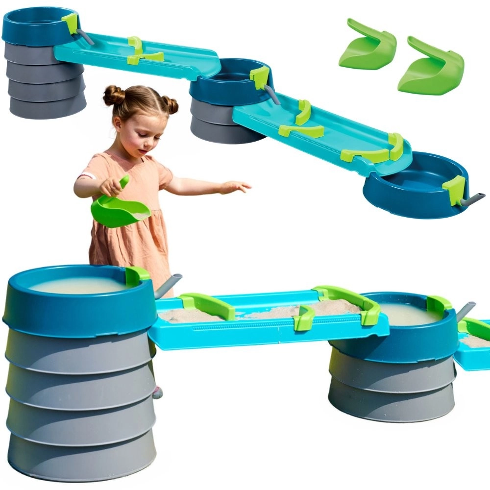 AquaPlay Mudway Flow – vodní stavebnice pro děti, 28 dílů