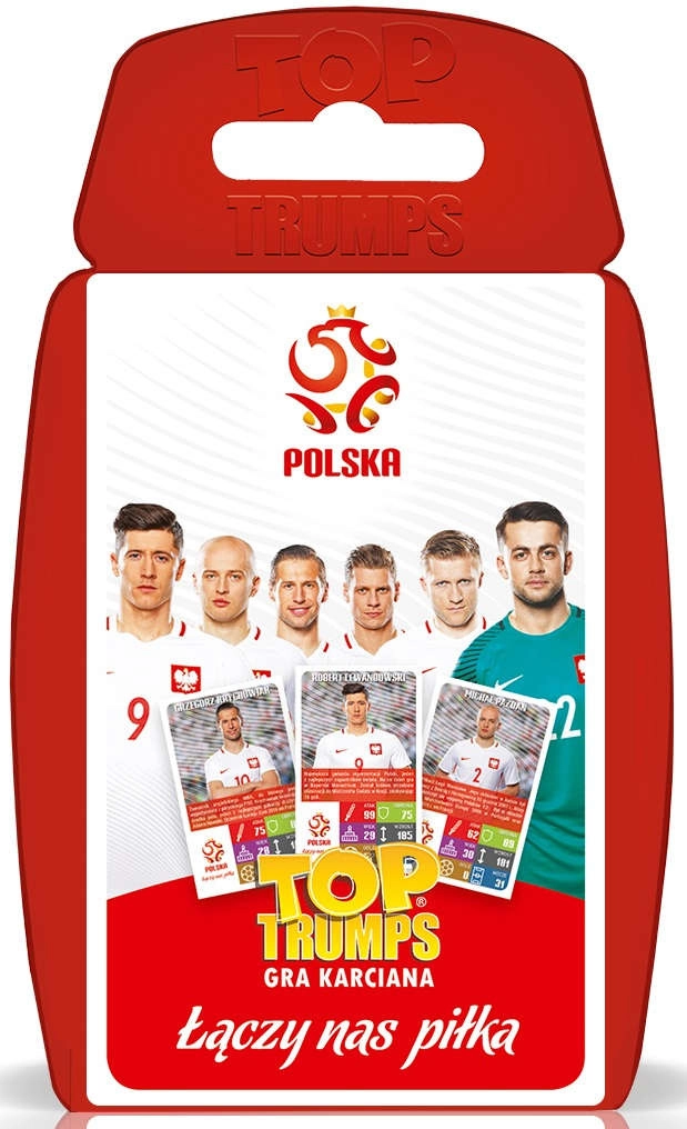 Karetní hra TOP TRUMPS PZPN Łączy nas piłka 2018