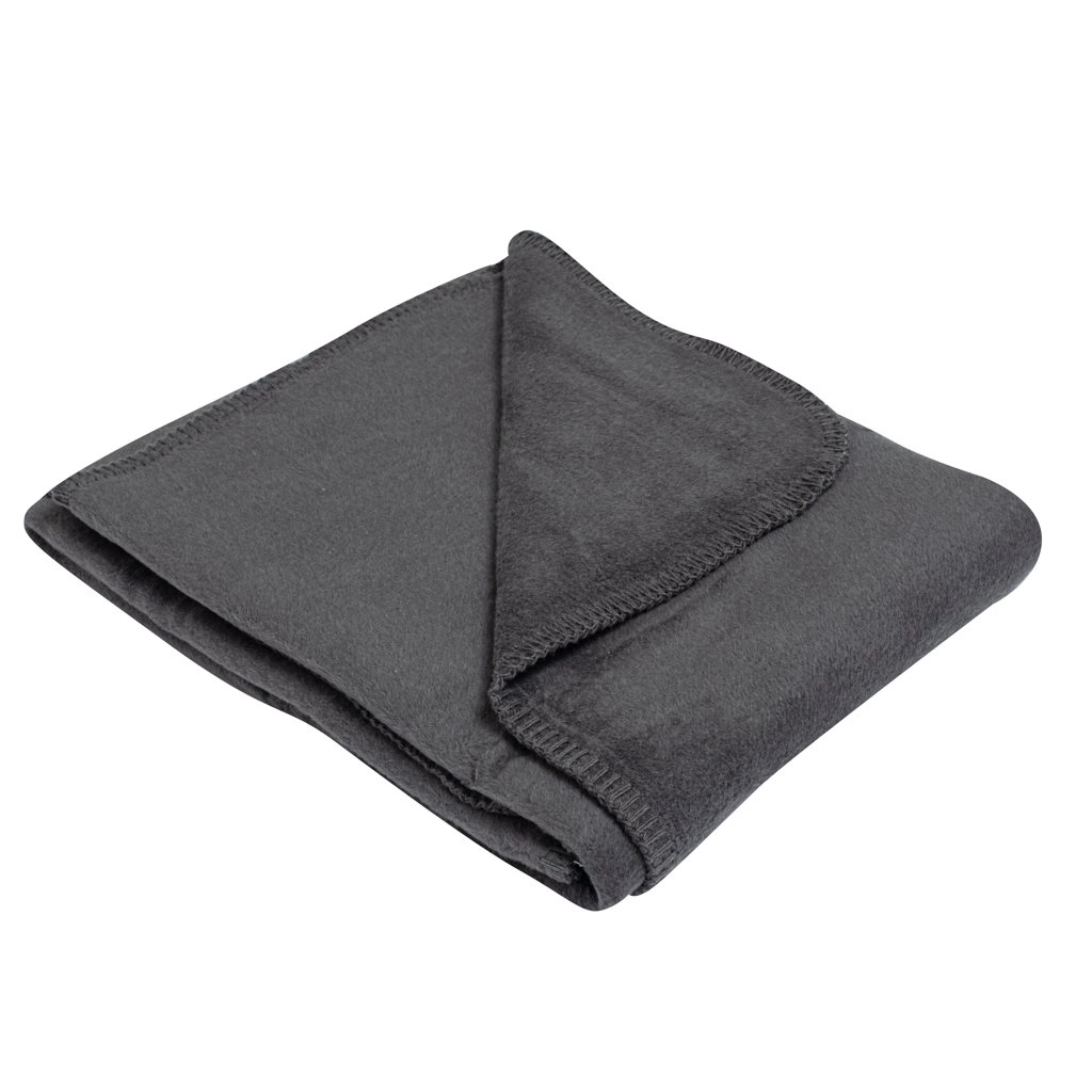 Dětská bavlněná deka grafitová 75 × 100 cm