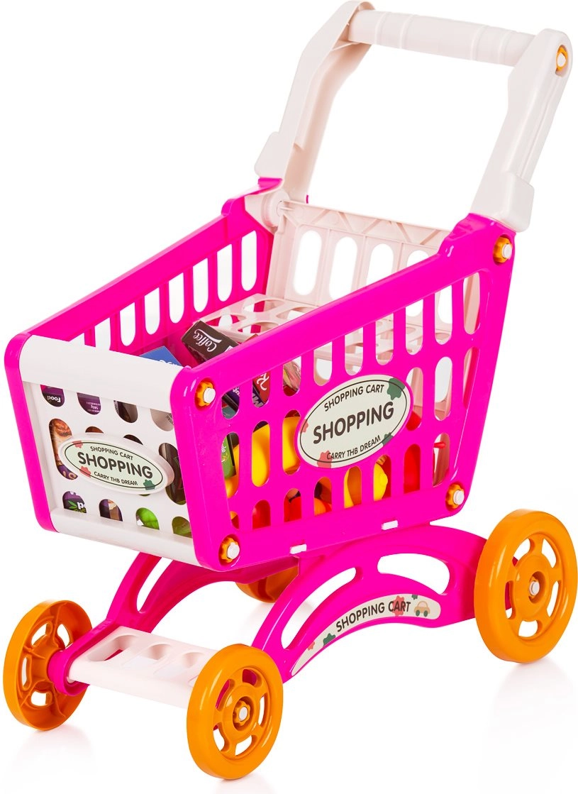 Dětský nákupní vozík s potravinami CHIPOLINO