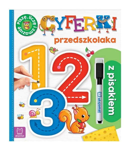 Cyferky pro předškoláky s fixem – píšu, počítám a mažu