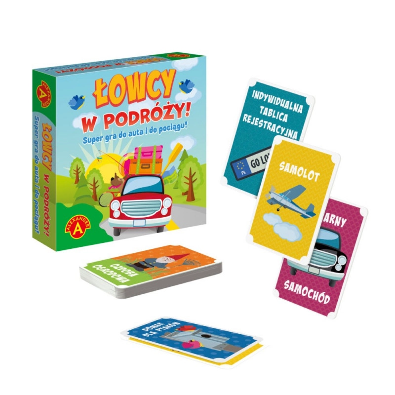 Cestovní karetní hra Lovci na cestách