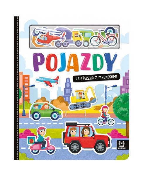 Pojedźte s námi: magnetická knížka o vozidlech