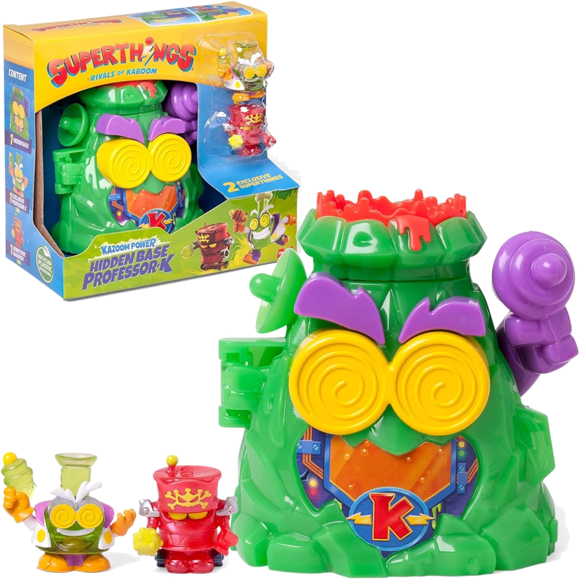SuperThings Tajná základna profesora K – ukrytá vulkanická základna