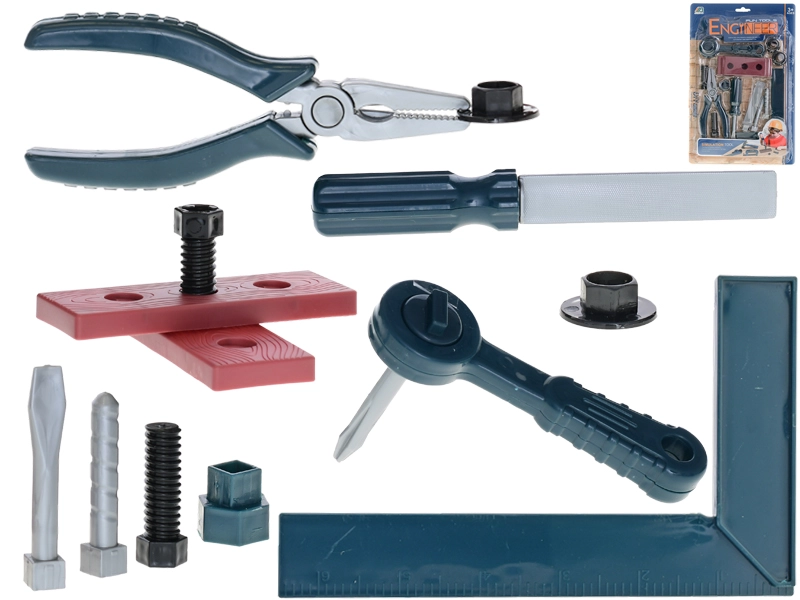 Dětská sada nářadí 14 ks na kartě