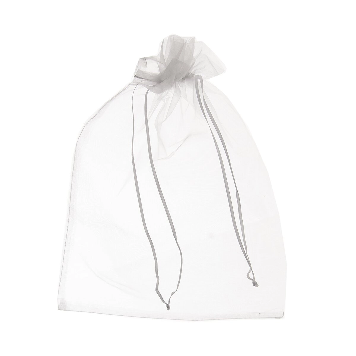 Sáček organza bílý 25x35 cm