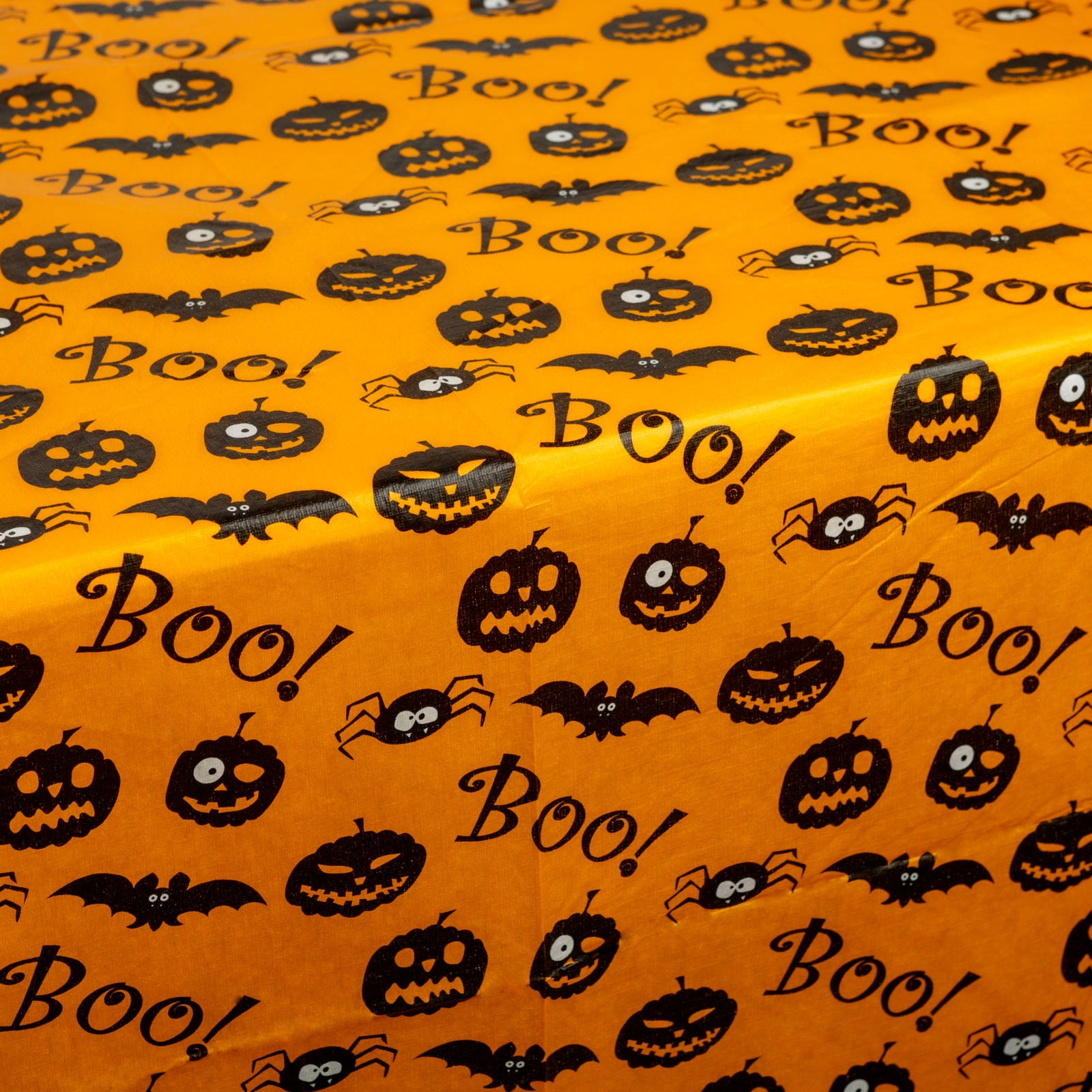 Halloweenský flanelový stolní ubrus 132 x 178 cm