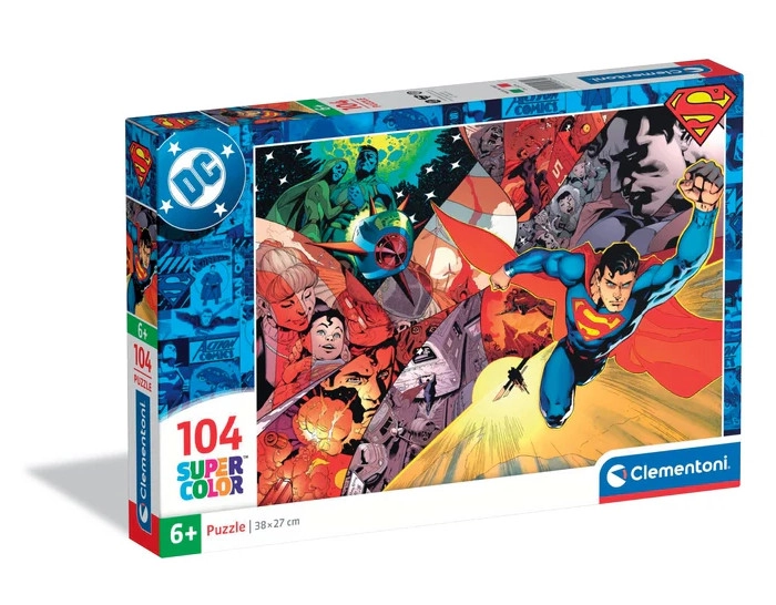Puzzle 104 SUPERMAN pro děti