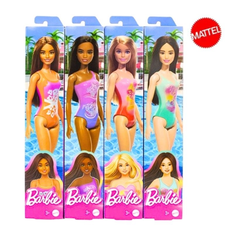 plážová panenka barbie – 4 varianty