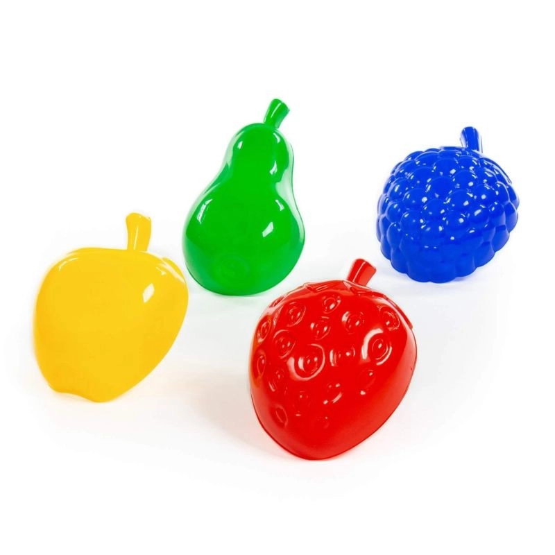 Sada formiček na písek – ovoce, 4 ks