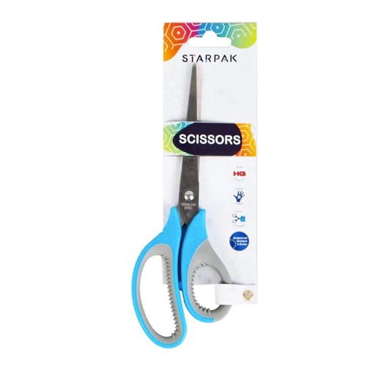 Nůžky Starpak s ergonomickou rukojetí 21 cm