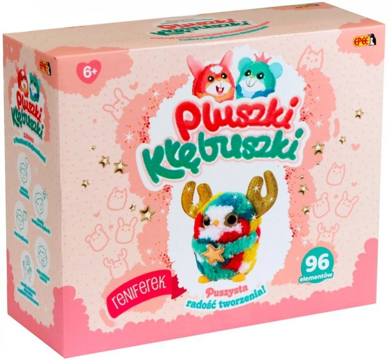 Kreativní sada Pluszki-Kłębuszki 96 dílků sob