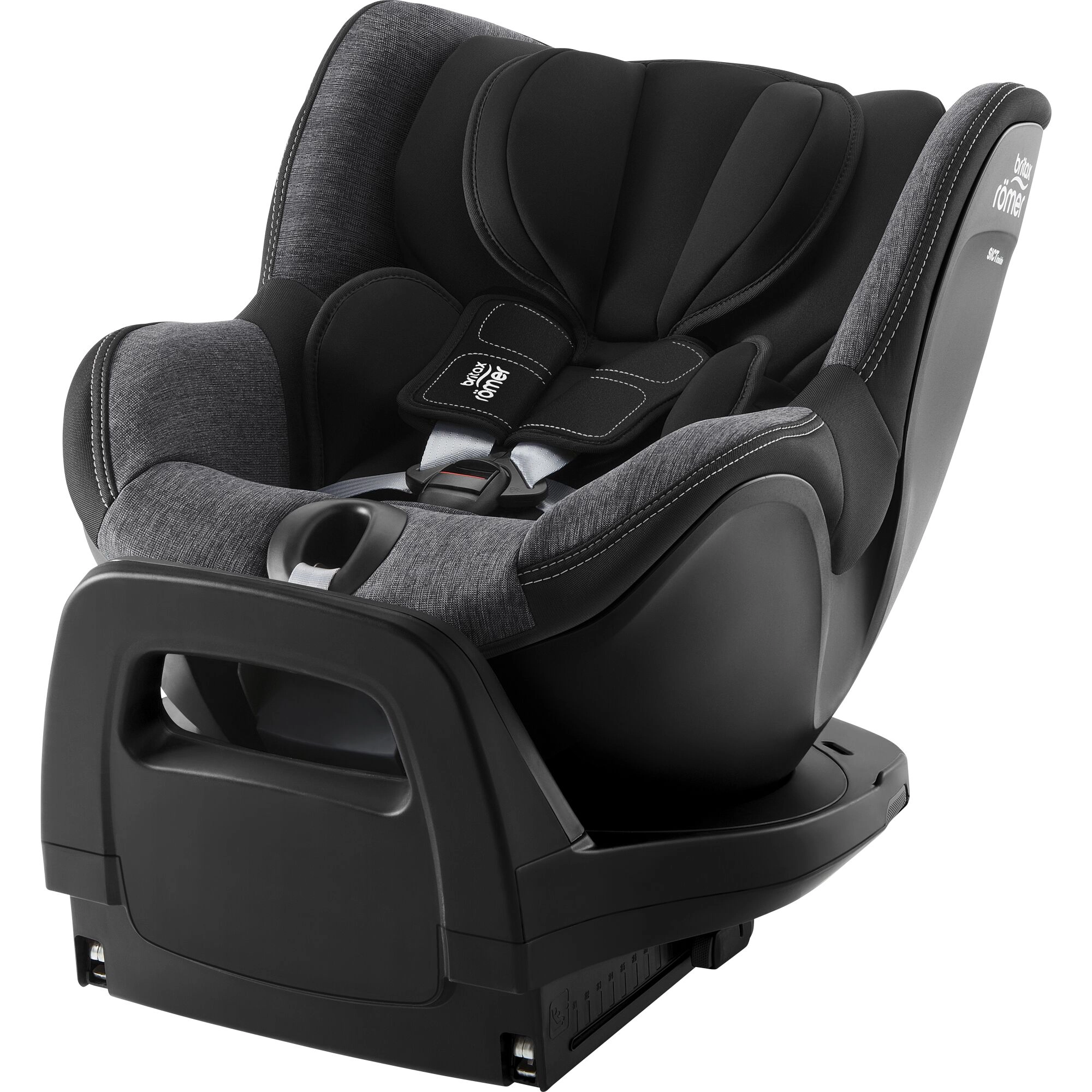 Autosedačka Britax Römer Dualfix Pro Graphite Marble 40–105 cm, otáčecí 360°