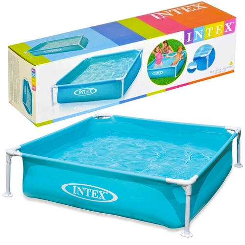 Intex 57173 Frame Mini modrý 122 x 122 x 30 cm
