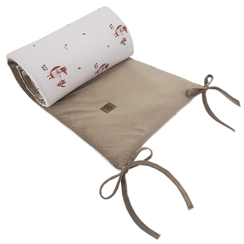 Chránič do postýlky EKO Fox 180 × 35 cm