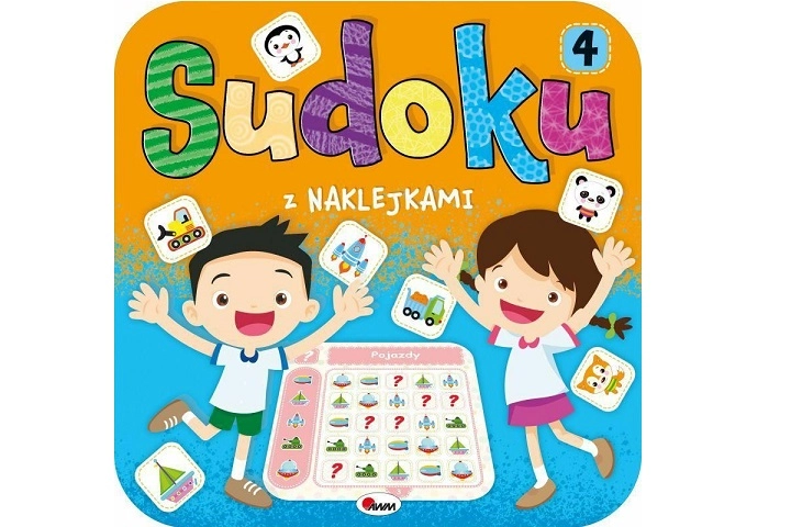 Sudoku s nálepkami pro děti