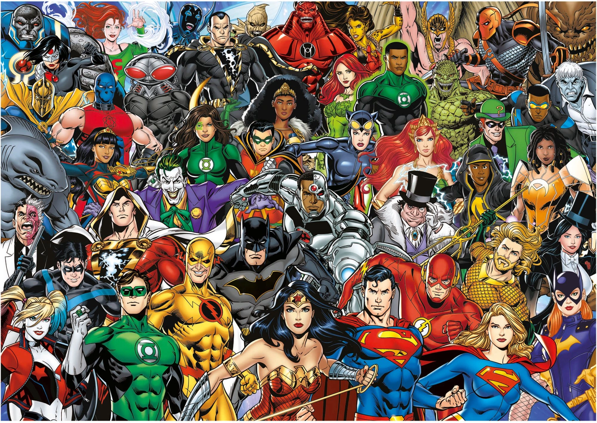 Puzzle Liga spravedlnosti 1000 dílků