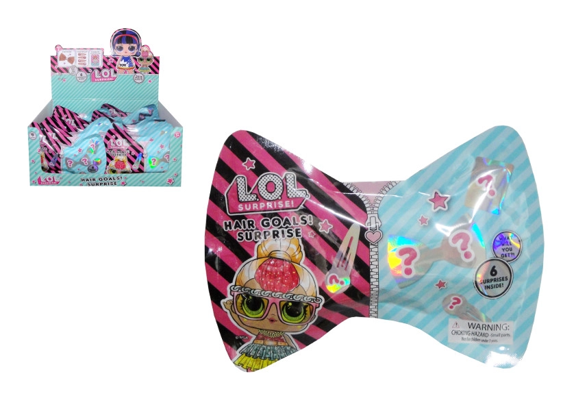 Sáček s vlasovými doplňky LOL