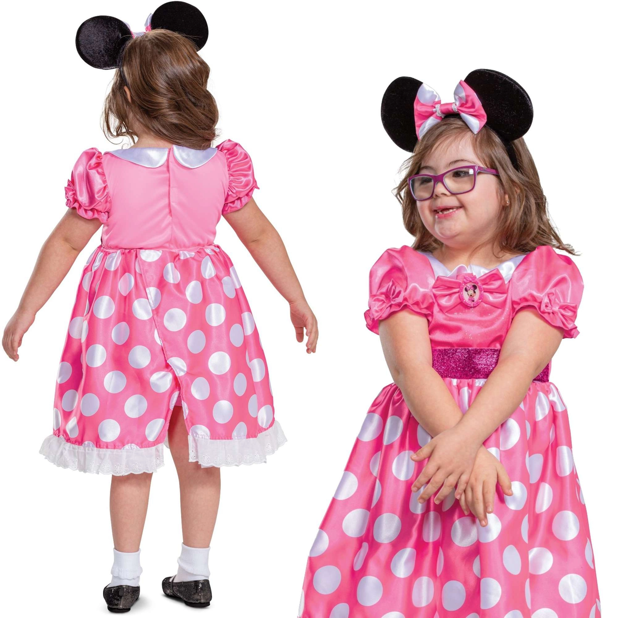Kostým DISNEY Minnie pro děti se zdravotním postižením 109–123 cm (5–6 let)