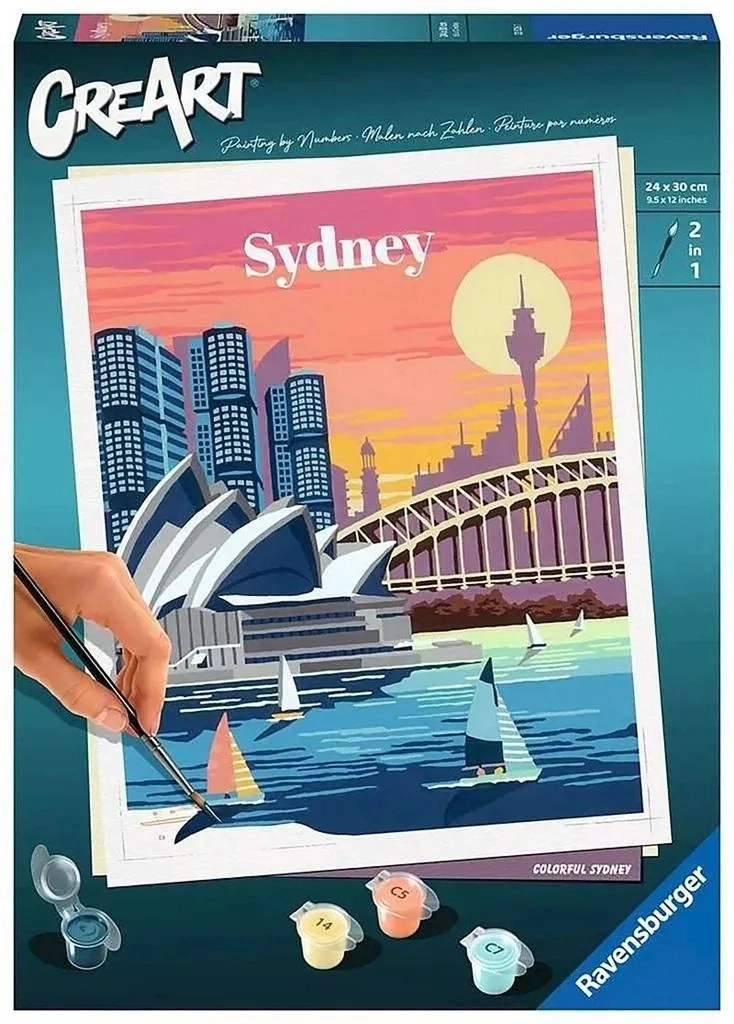 Malování podle čísel Sydney od Ravensburger