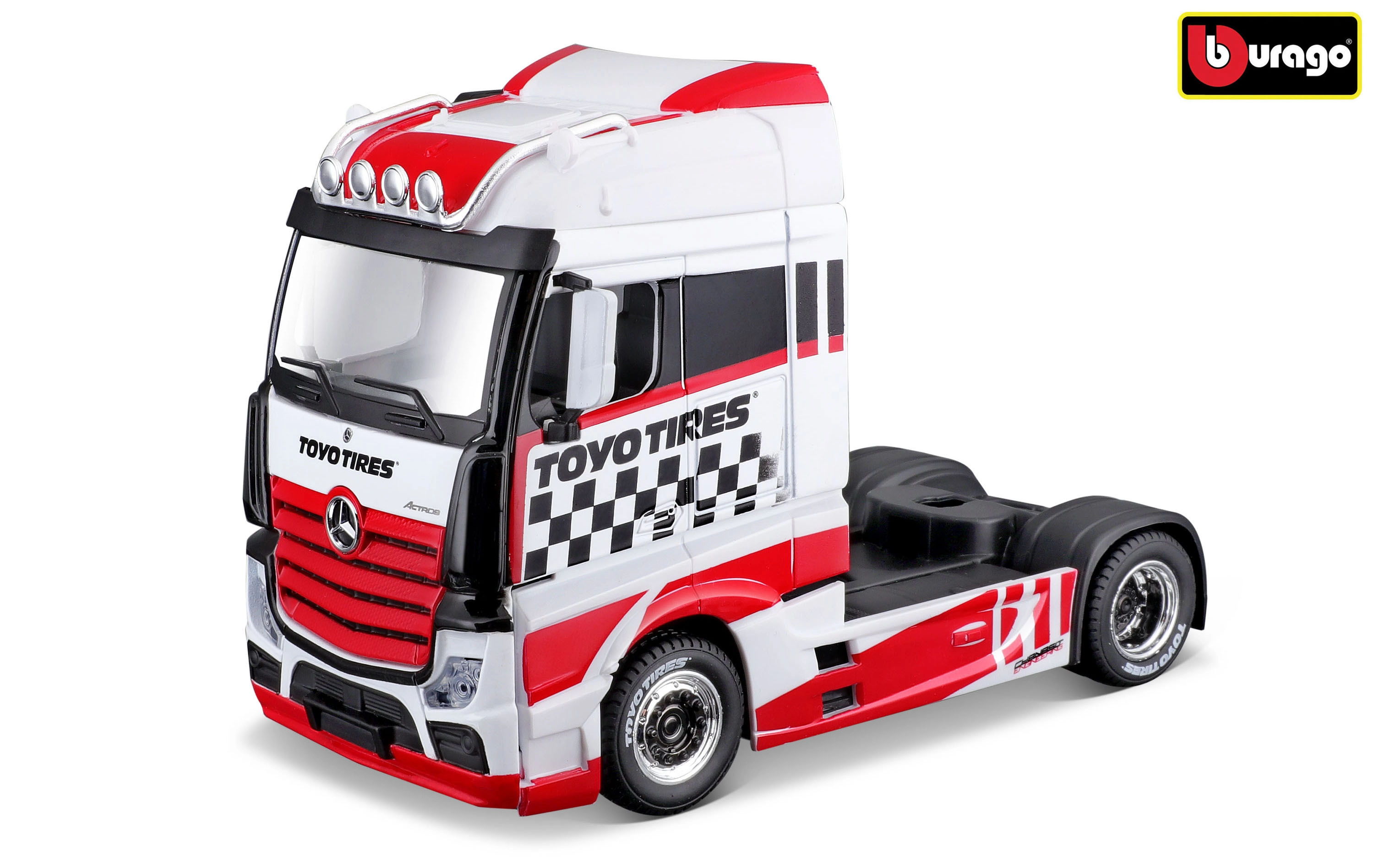 Levně Mercedes‑Benz Actros GigaSpace kovový model 1:43 od Bburago