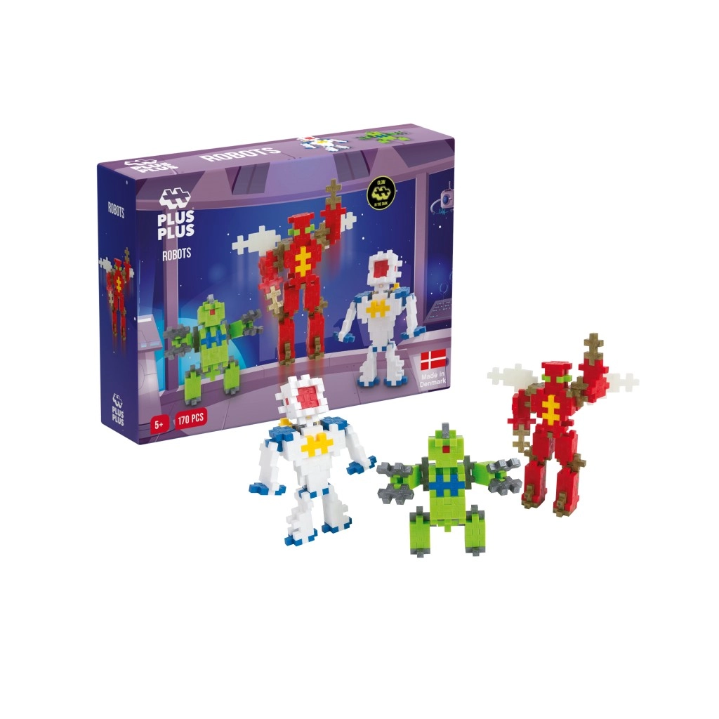 Levně Plus-Plus Roboti 170 ks