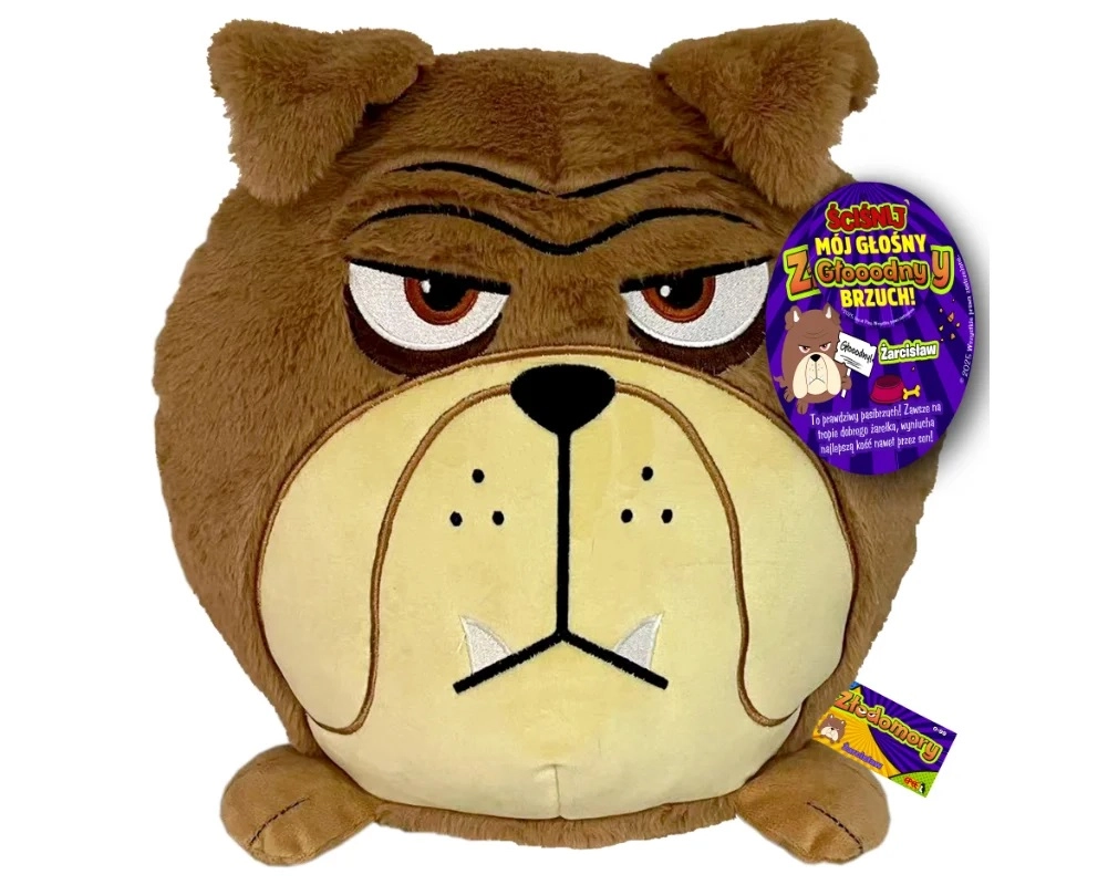 Złodomory plyšový buldok Žarcisław 31 cm se zvuky