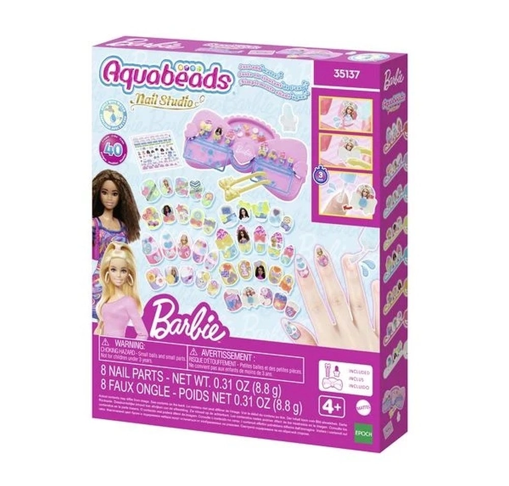 Aquabeads barbie studio nehtů kreativní sada