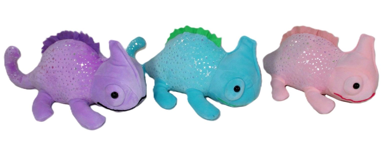 Plyšový chameleon 25 cm