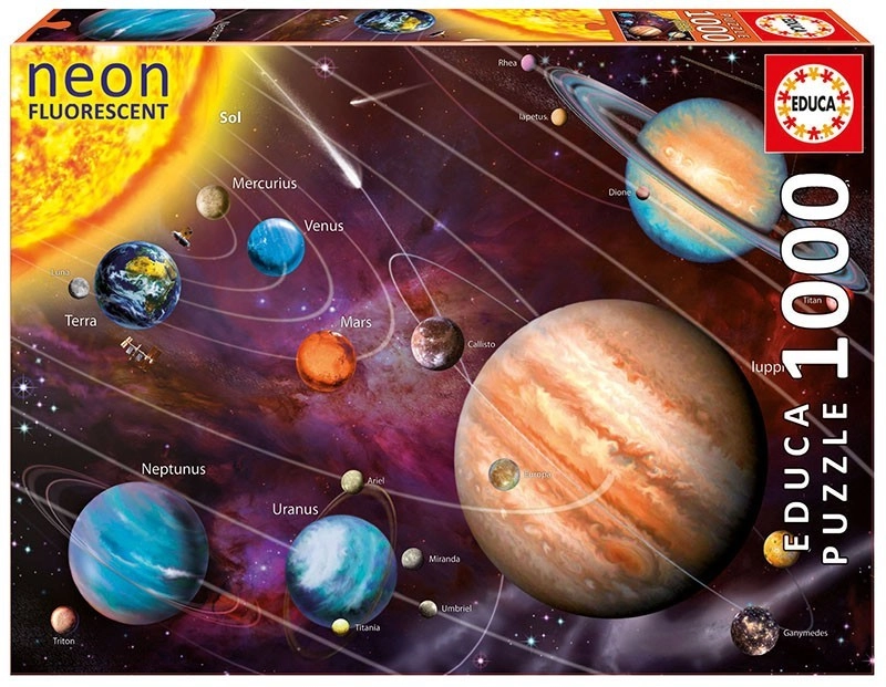 Levně Educa 14461 Neon Solar System 1000 dílků