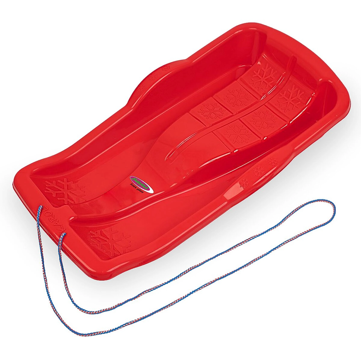 Dětský bob Snow Play Karol 80 cm červený
