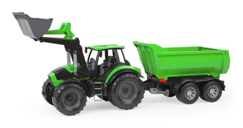 Lena WORXX Traktor Deutz-Fahr s přívěsem