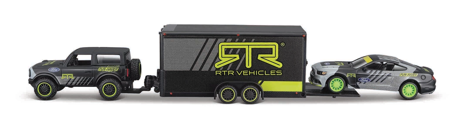 Maisto design team haulers kovový tahač s autíčkem 1:64
