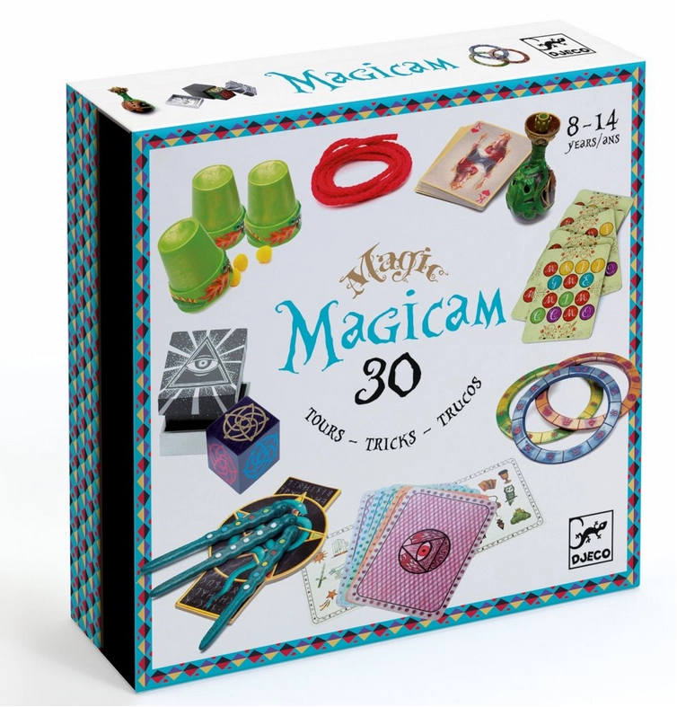 Kouzelnická sada DJECO Magicam – 30 triků