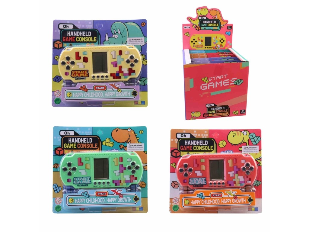 Elektronická kapesní hra pro děti 15 × 6,5 × 2 cm