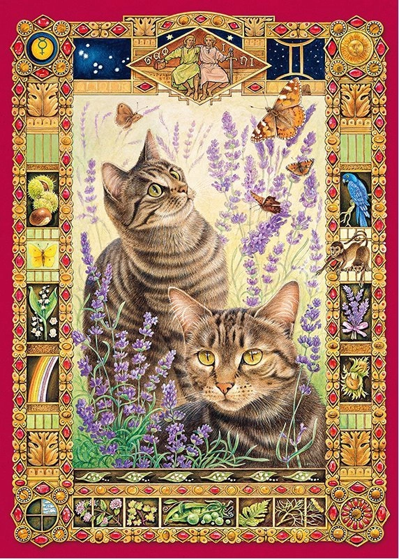 Puzzle Kočky 1000 Dílů Cherry Pazzi