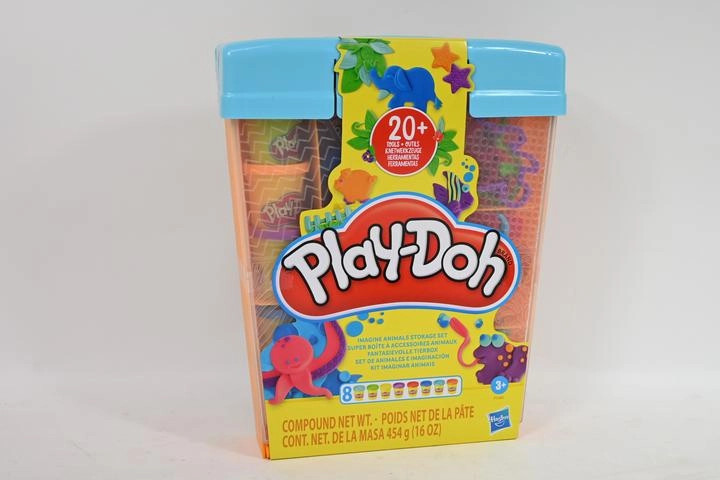 Play-Doh fantastická zvířátka – kreativní sada s 8 kelímky modelíny a doplňky