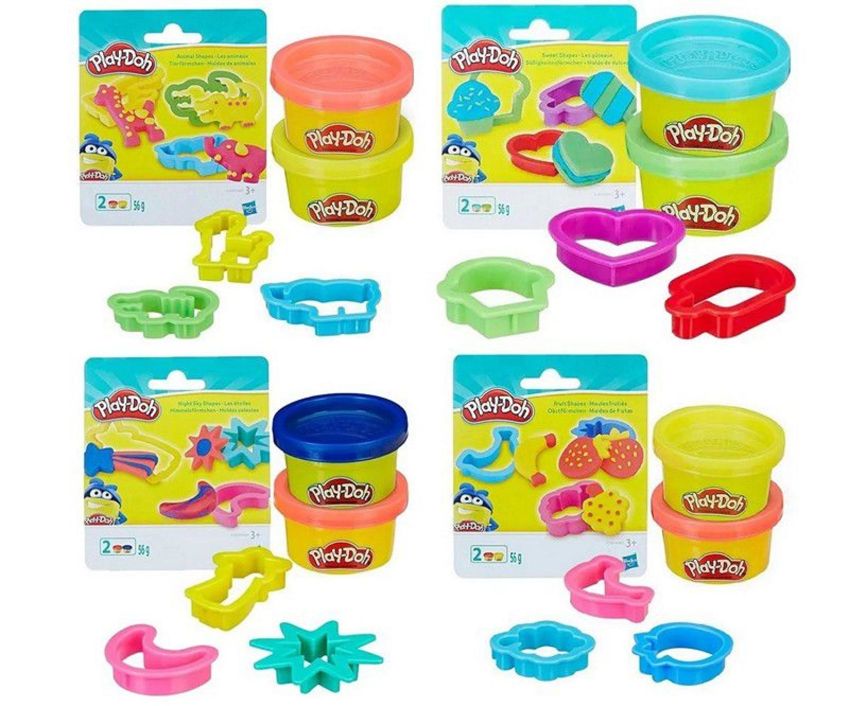 Sada modelíny 2×56 g s doplňky, mix druhů