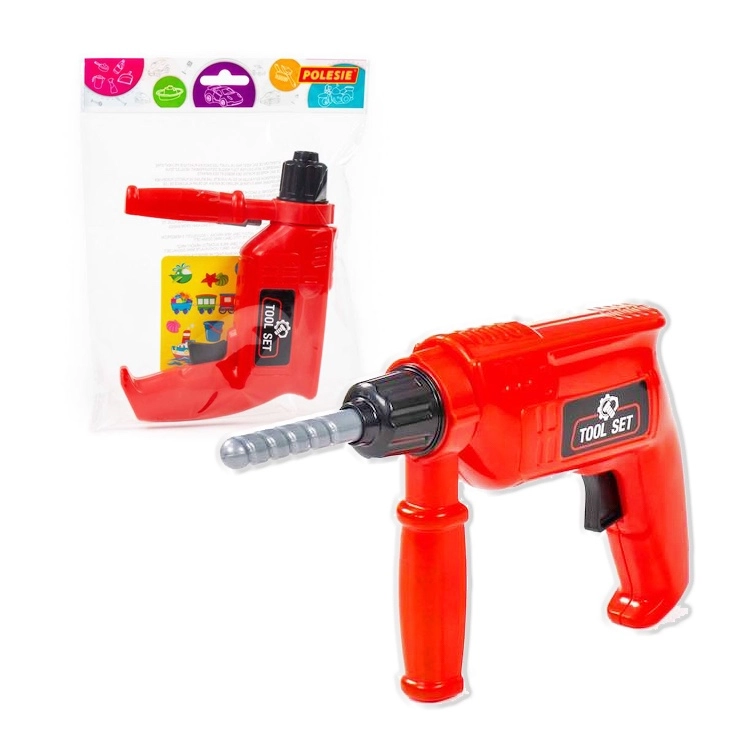 Dětská vrtačka červená