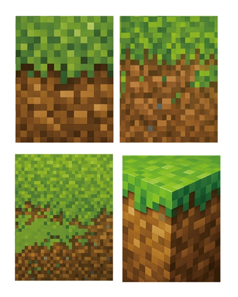 Dárková taška Minecraft velikost S