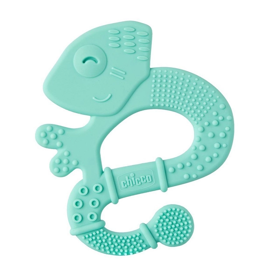 Chicco silikon Super Soft Chameleon modrá
