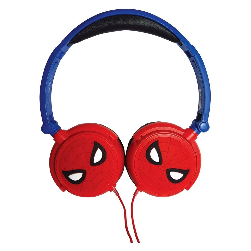 Levně Dětská skládací drátová sluchátka SPIDER-MAN