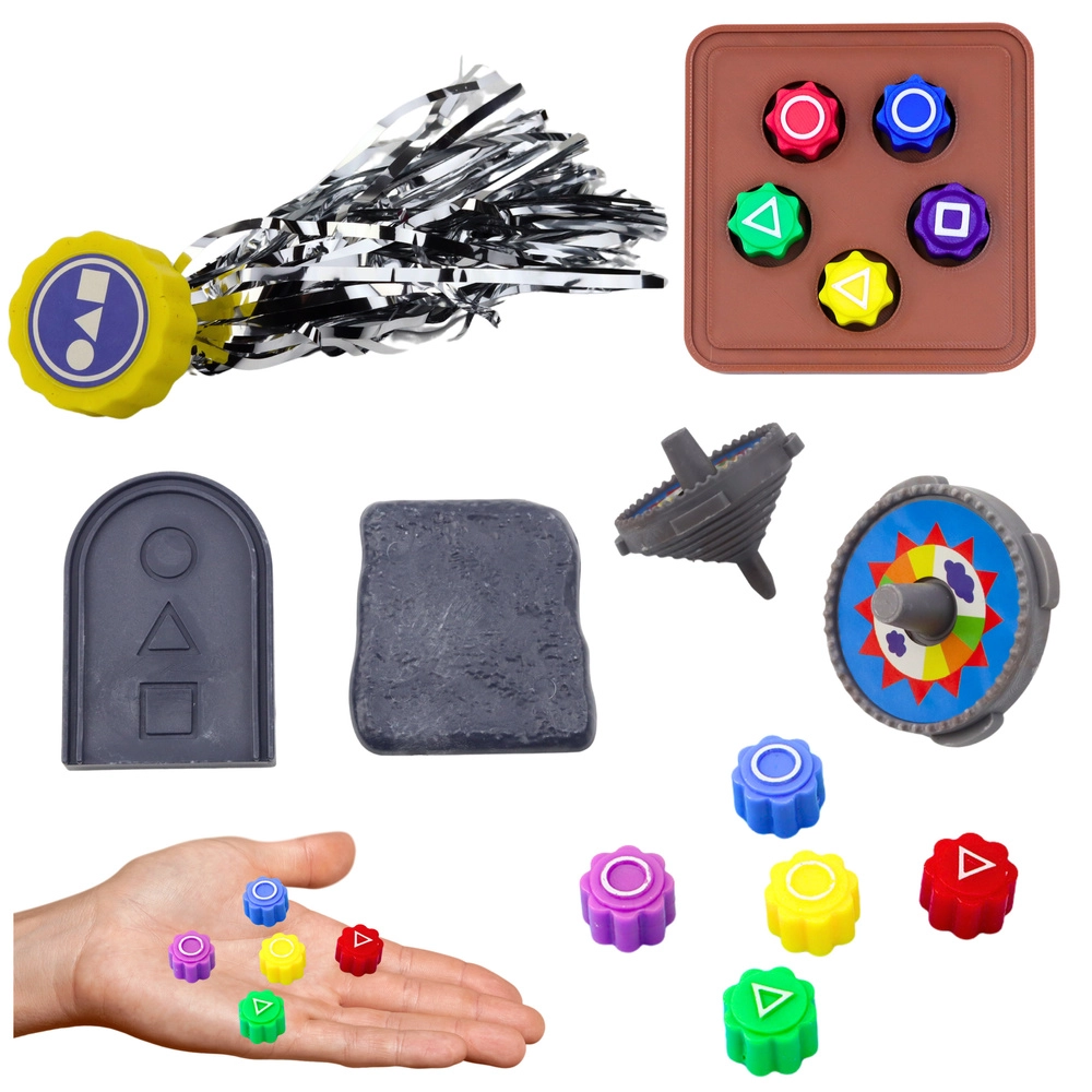 Sada 4 Her Squid Game Tradiční Korejské Hry